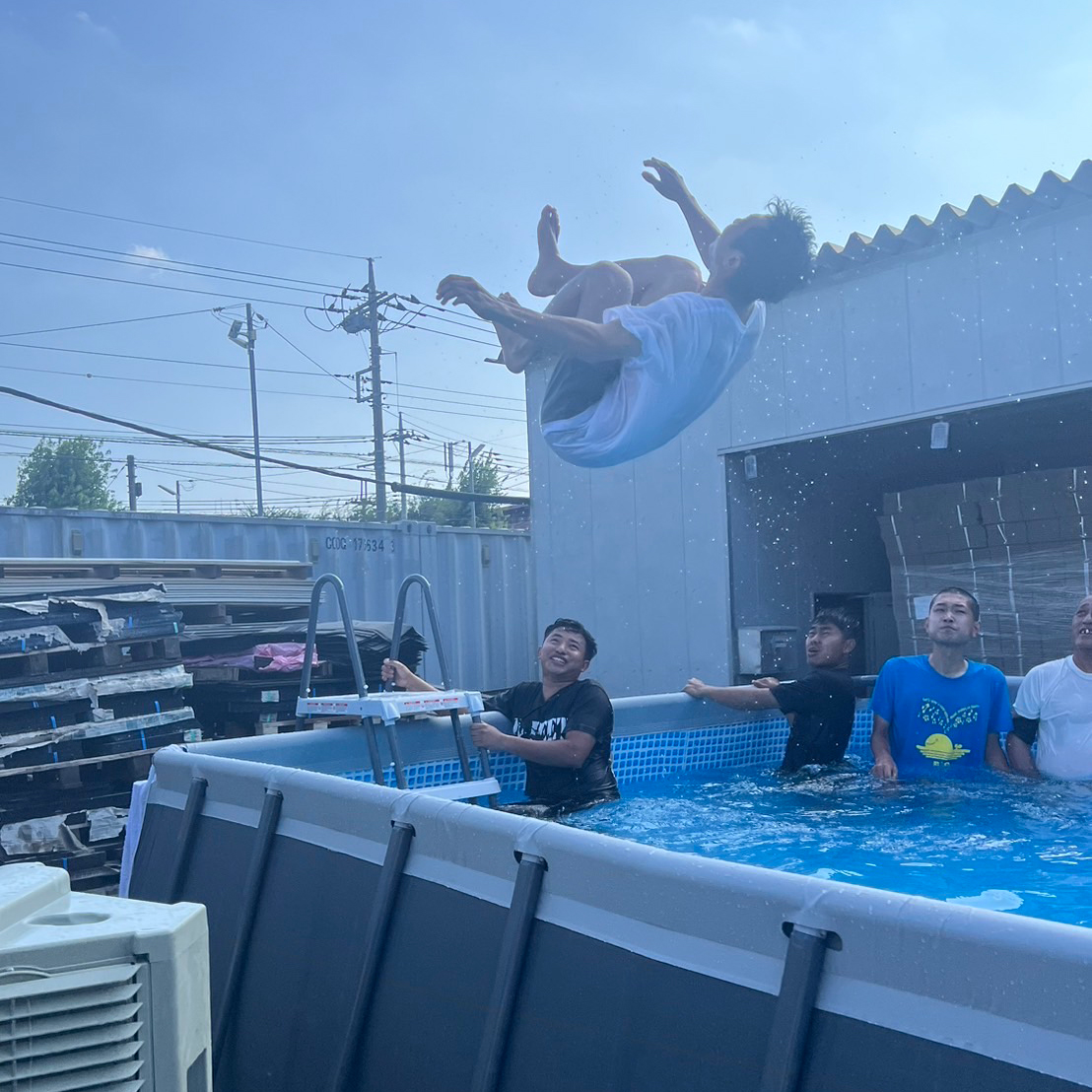 株式会社栄進の福利厚生 BBQ大会